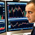 **Image Prompt:** A seasoned currency trader, perhaps in a Milanese office, analyzing multiple screens displaying fluctuating currency charts, with a focused and slightly worried expression. Emphasize the blend of data analysis and intuition needed in currency management, reflecting the "art" of navigating volatile markets.