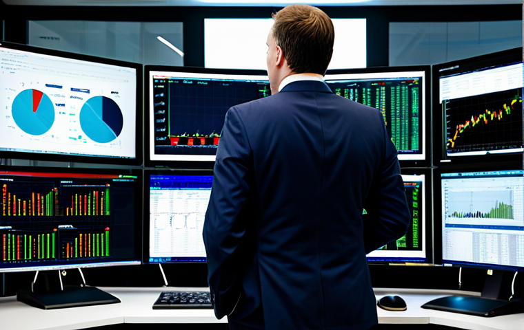 **

"A professional foreign exchange manager, fully clothed in a stylish business suit, analyzing market data on multiple monitors in a modern, high-tech trading room, appropriate attire, safe for work, perfect anatomy, well-formed hands, natural proportions, professional photography, high quality. The background shows Bloomberg terminals and dynamic financial graphs."

**