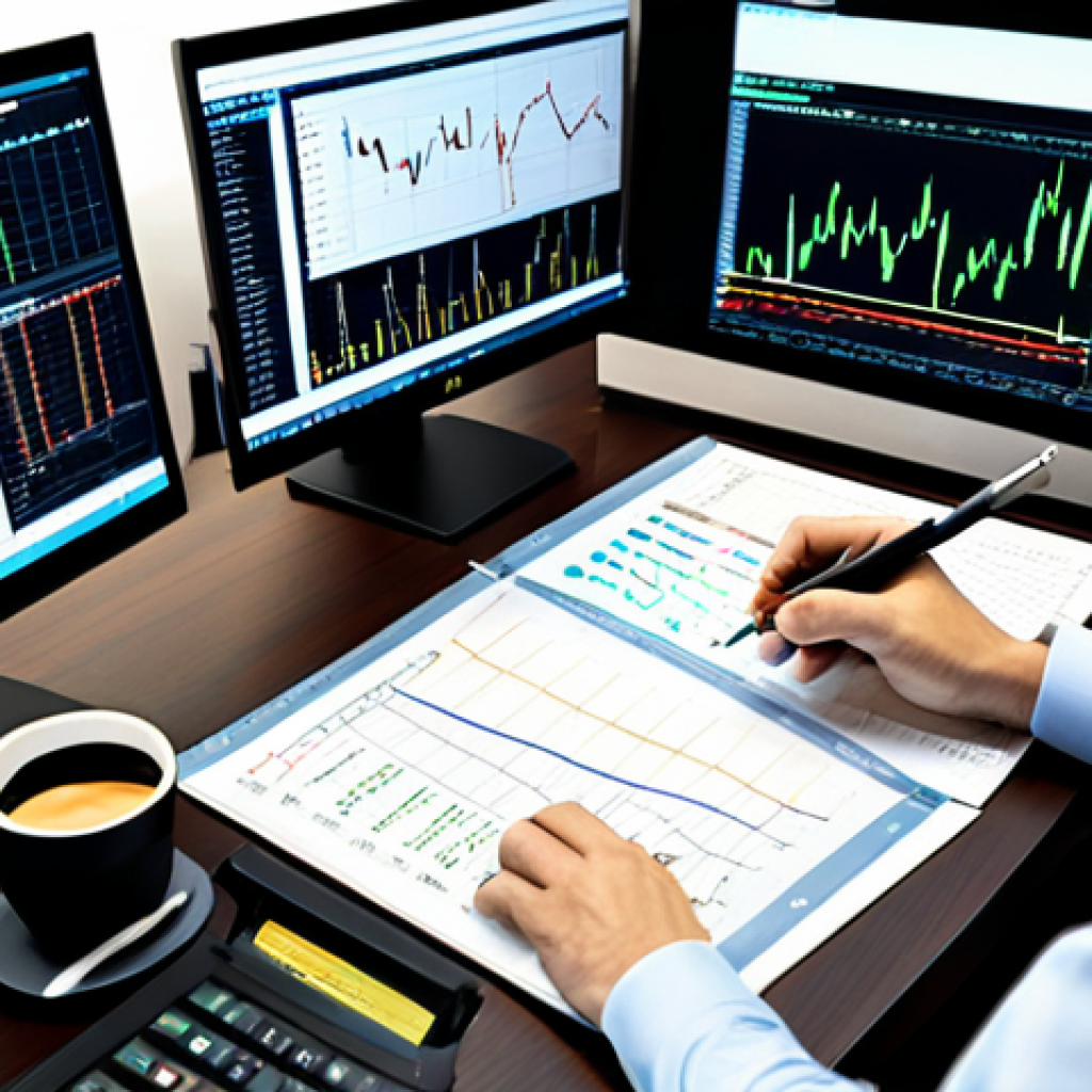 Forex Trading Workspace**

"A well-organized workspace with multiple monitors displaying Forex charts and economic data, a notepad and pen for analysis, and a cup of coffee nearby, professional environment, focused on market analysis, safe for work, appropriate content, fully clothed, professional, modest, family-friendly, perfect anatomy, correct proportions, natural pose, well-formed hands, proper finger count, natural body proportions."

**