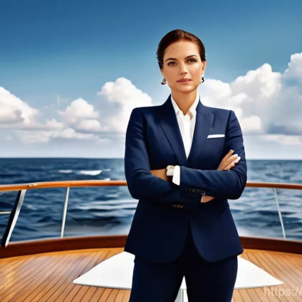 외환관리사와 신용장 L C  실무 - **Prompt:** A determined Italian business owner, male or female, dressed in smart, modern business a...