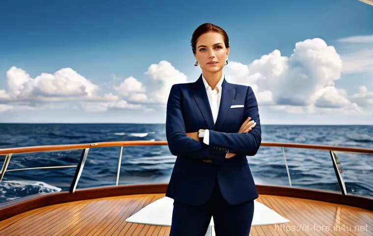 외환관리사와 신용장 L C 실무 - **Prompt:** A determined Italian business owner, male or female, dressed in smart, modern business a...