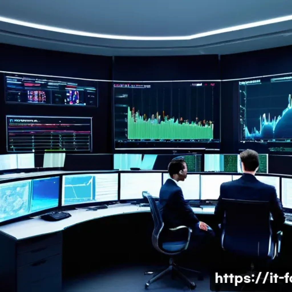 외환관리사와 외환 시장 분석 방법 - **Prompt 1: Global Currency Dynamics and Data Analysis**
    "A sophisticated, high-tech control roo...