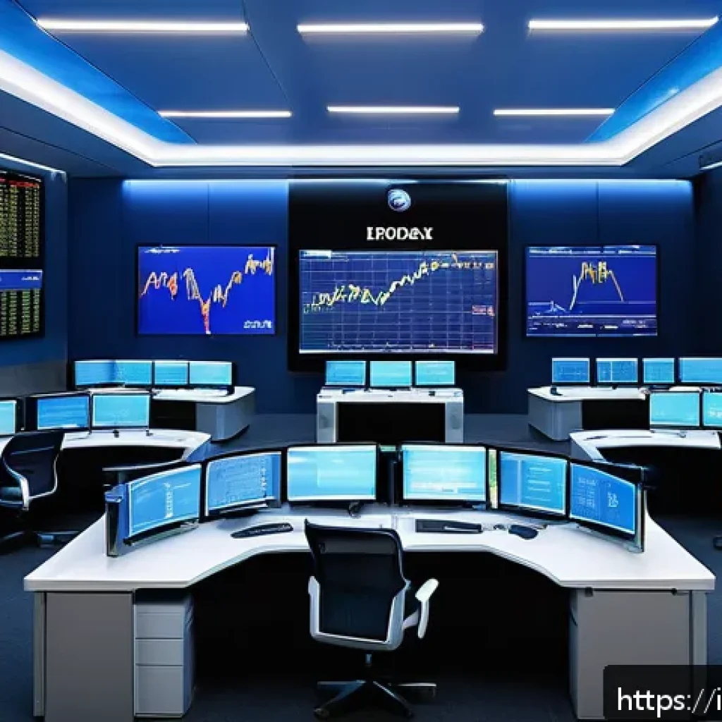 외환관리사와 글로벌 시장 비교 - A sophisticated financial trading room scene focused on currency exchange markets, featuring multipl...