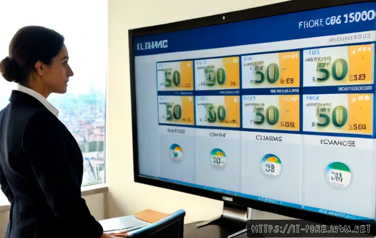 외환관리사와 외환 관리 혁신 사례 연구 - Photorealistic foreign exchange manager in a modern Milan financial office, confidently reviewing co...